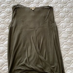 Olive green urban outfitters tank